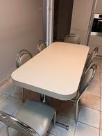 Keukentafel + 6 stoelen., Huis en Inrichting, Ophalen, Zo goed als nieuw