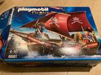 Playmobil - Piratenschip, Kinderen en Baby's, Speelgoed | Playmobil, Zo goed als nieuw, Complete set