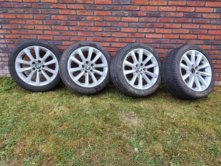 Originele 18" BMW 5serie F10/F11 velgen. (5x120), Auto-onderdelen, Banden en Velgen, Velg(en), 18 inch, 245 mm, Personenwagen