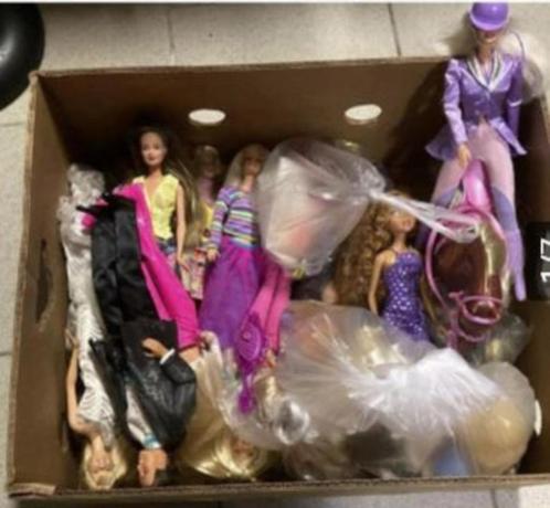 Groot pakket Barbie en vriendjes - Sint idee, Kinderen en Baby's, Speelgoed | Poppen, Zo goed als nieuw, Barbie, Ophalen