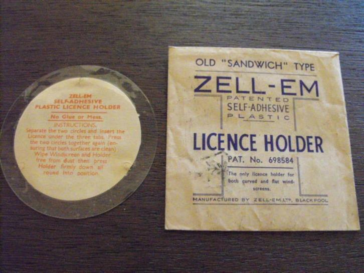 'Licence holder' ZELL-EM, Auto's, Oldtimers, Particulier, Opel, Benzine, Ophalen of Verzenden