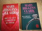 2 romans de Mary Higgins Clark pour 1,5€ ( Livre de poche )., Mary Higgins Clark, Utilisé, Enlèvement ou Envoi, Amérique