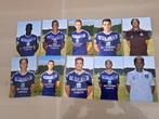 10 foto's met Handtekening RSC Anderlecht  2016-2017, Verzamelen, Ophalen of Verzenden, Zo goed als nieuw