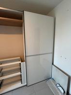 Gratis 3 glazen schuifdeuren met rails, Huis en Inrichting, Ophalen, Gebruikt