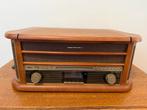 Muzieksysteem met platenspeler, radio, DAB, CD, Ophalen, Zo goed als nieuw, Radio, Met cd-speler