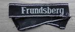 Elite Panzer FRUNDSBERG armband, Verzamelen, Militaria | Tweede Wereldoorlog, Verzenden, Landmacht, Embleem of Badge