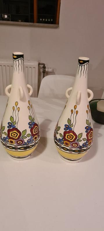 tango d 695 vaas charles catteau - boch frères, Antiquités & Art, Antiquités | Vases, Enlèvement ou Envoi