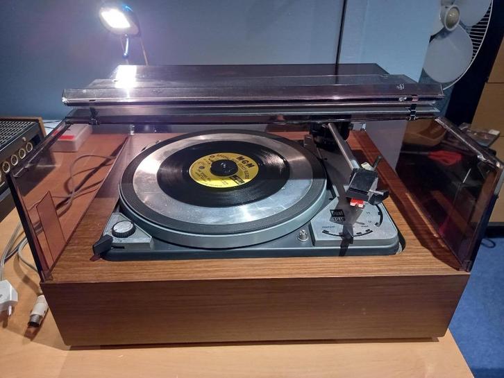 Platen Speler Dual 1019, Audio, Tv en Foto, Platenspelers, Gebruikt, Platenspeler, Dual, Pitch-regelaar, Automatisch, Ophalen