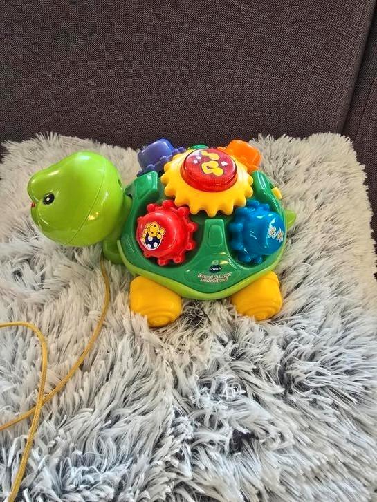 Vtech baby draai en leer schildpad, Kinderen en Baby's, Speelgoed | Vtech, Zo goed als nieuw, Ophalen of Verzenden