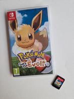 Pokémon Let's Go Évoli switch, Consoles de jeu & Jeux vidéo, Jeux | Nintendo Switch, Comme neuf, Enlèvement ou Envoi