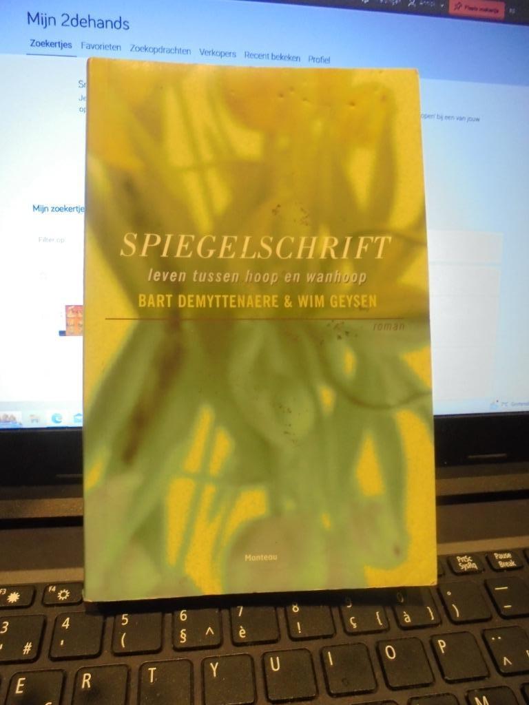 spiegelschrift, Ophalen of Verzenden, Zo goed als nieuw, België