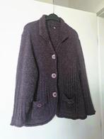 Warme Gilet met knopen - Louise Orop - Mt 42-44, Enlèvement ou Envoi, Comme neuf, Taille 42/44 (L), Violet