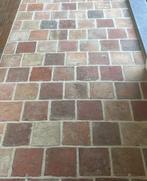 Lot authentieke terracotta tegels, Antiek en Kunst, Antiek | Wandborden en Tegels, Ophalen