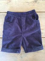 magnifique short bleu marine (velours) taille 86-92, Comme neuf, Garçon ou Fille, Enlèvement ou Envoi, Pantalon