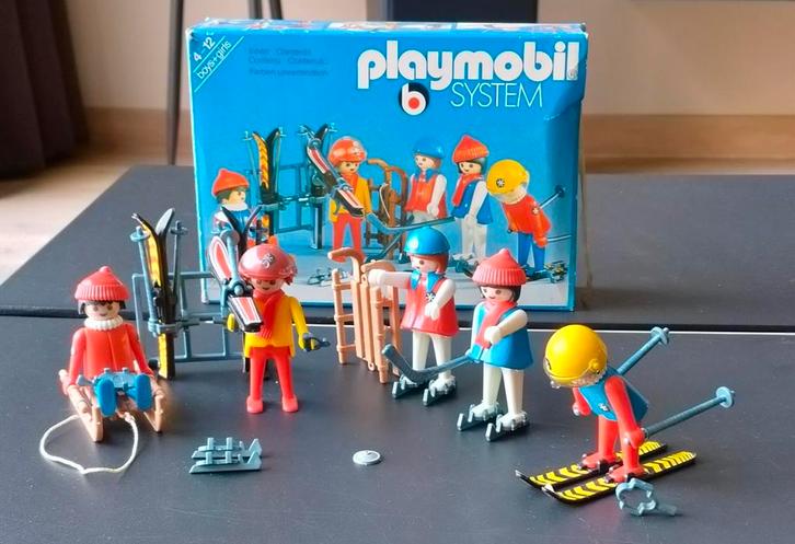 Playmobil system 3561 ski in doos, Kinderen en Baby's, Speelgoed | Playmobil, Gebruikt, Ophalen of Verzenden
