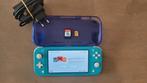 Nintendo Switch Lite Turquoise, Comme neuf, Avec housse de protection ou sac, Turquoise, Enlèvement ou Envoi