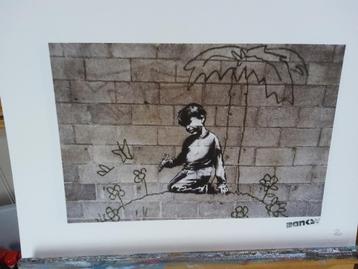 Litho banksy  beschikbaar voor biedingen