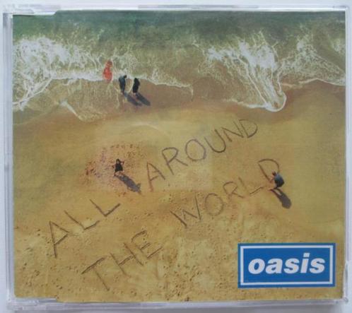 Oasis - 1998 All Around The World 3 track Maxi CD, CD & DVD, CD | Rock, Comme neuf, Rock and Roll, Enlèvement ou Envoi