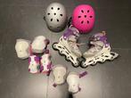 Set inlineskates, Sport en Fitness, Overige merken, Gebruikt, Kinderen, Ophalen of Verzenden