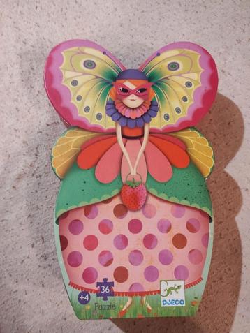 Djecco puzzle la demoiselle papillon