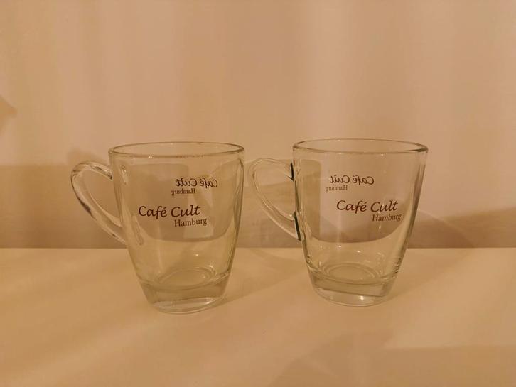 Tassen voor thee of koffie, Verzamelen, Glas en Drinkglazen, Gebruikt, Overige typen, Ophalen