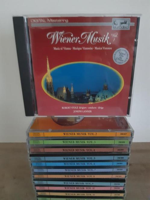 Wiener Musiik - complete reeks - 12 stuks - 3 euro per Cd, CD & DVD, CD | Classique, Comme neuf, Enlèvement ou Envoi