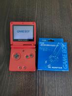 Game Boy Advance SP (version rouge) avec adaptateur et jeu, Game Boy Advance, Utilisé, Enlèvement ou Envoi