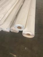 Pvc vloer rollen wit -+100 m2, Ophalen