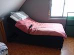 Elektrisch 1 persoonsbed, Huis en Inrichting, Slaapkamer | Bedden, Ophalen, Gebruikt, 90 cm, Eenpersoons