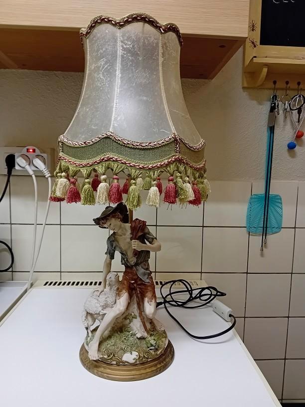 Prachtige vintage lampadaire, Huis en Inrichting, Lampen | Tafellampen, Gebruikt, 50 tot 75 cm, Ophalen