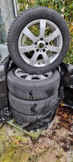 winterbanden met velgen, Auto-onderdelen, Ophalen, Gebruikt, 16 inch, Banden en Velgen