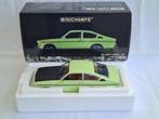 Opel Kadett C Coupé SR – 1976 – Licht Groen Minichamps 1:18, Ophalen of Verzenden, Zo goed als nieuw, Auto, MiniChamps