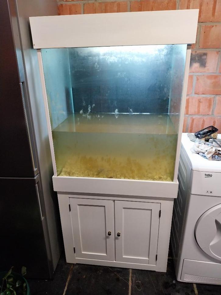 aquarium, Dieren en Toebehoren, Vissen | Aquaria en Toebehoren, Gebruikt, Leeg aquarium, Ophalen