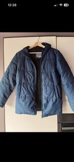 Blauwe winterjas jongen maat 158, Ophalen, Zo goed als nieuw, Jongen, Jas