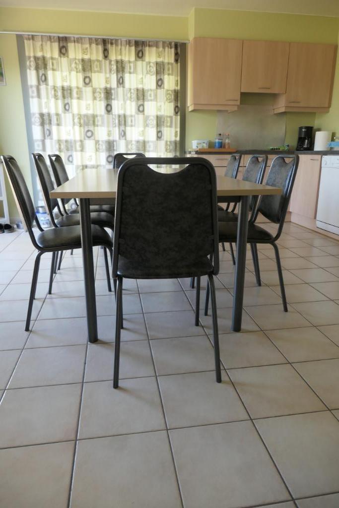 eettafel inclusief 8 stoelen, Huis en Inrichting, Tafels | Eettafels, Zo goed als nieuw, 50 tot 100 cm, 150 tot 200 cm, Vijf personen of meer