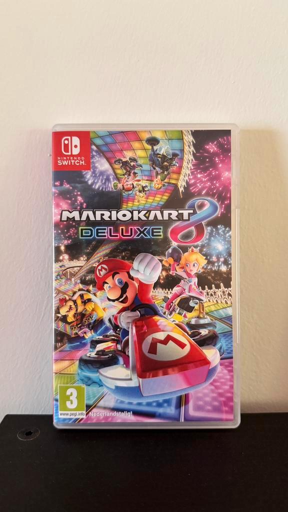 Mario Kart 8 Deluxe, Games en Spelcomputers, Games | Nintendo Switch, Zo goed als nieuw, Racen en Vliegen, Vanaf 3 jaar, Online