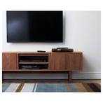 Ikea Stockholm tv meubel console walnootfineer, Maison & Meubles, 150 à 200 cm, 25 à 50 cm, Enlèvement, Utilisé
