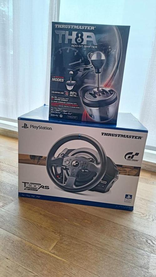 Complete Simracing Setup – Thrustmaster T300 RS GT, Games en Spelcomputers, Spelcomputers | Sony Consoles | Accessoires, Zo goed als nieuw