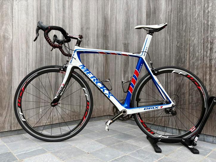 Eddy Merckx EMX 7, racefiets van Tom Boonen., Fietsen en Brommers, Fietsen | Racefietsen, Gebruikt, Heren, Overige merken, Meer dan 20 versnellingen