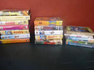 DVD VHS Kinderfilms beschikbaar voor biedingen
