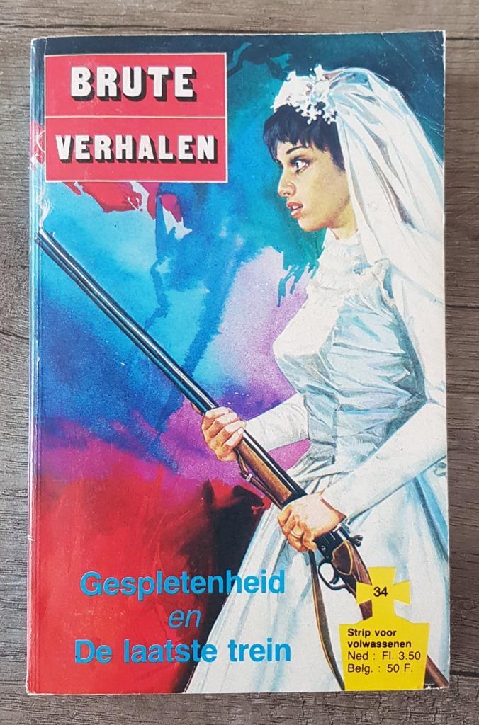 Brute verhalen 34: Gespletenheid + De laatste trein, Boeken, Stripverhalen, Gelezen, Eén stripboek, Verzenden