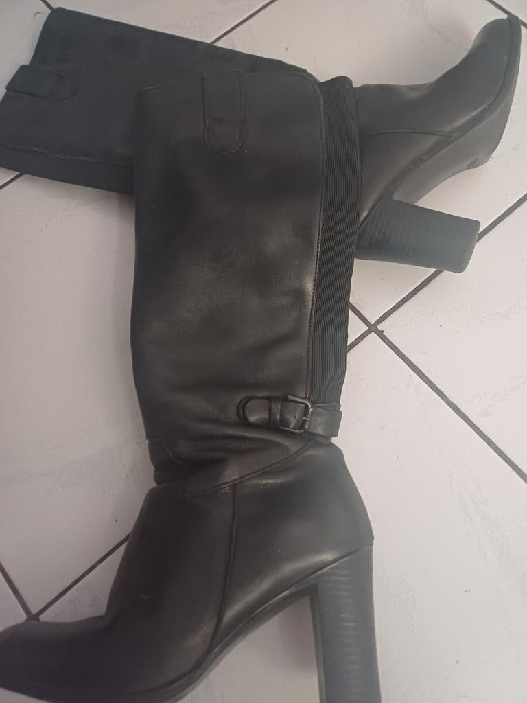 Bottes cuir 36, Ophalen of Verzenden, Zo goed als nieuw