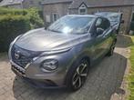 JUKE HYBRID TEKNA  FULL OPTION 09/23 37000 km GARANTIE 3 ANS, Auto's, Nissan, Zwart, 4 cilinders, Leder, 5 zetels