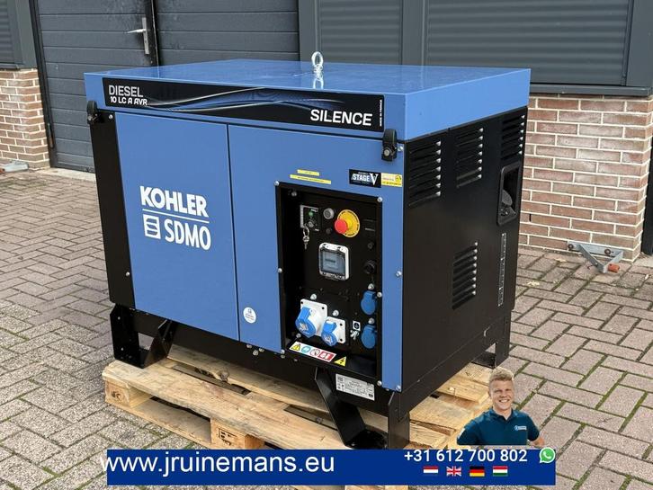 Other Kohler SDMO DIESEL 10 LC A SILENCE AVR C5 ***ZGAN*** 7, Zakelijke goederen, Machines en Bouw | Overig