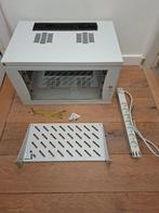 Set Patchkast 19 Inch - Rittal FlatBox - 6HE - NIEUW, Computers en Software, Verzenden, Nieuw, Glas, Plaatstaal