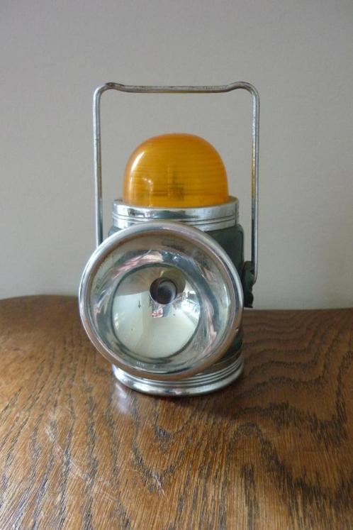 Vintage spoorweglamp / lantaarn, Antiek en Kunst, Curiosa en Brocante, Ophalen of Verzenden