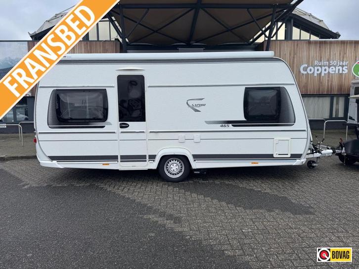 Fendt Saphir 465 SFB, Caravanes & Camping, Caravanes, jusqu'à 4, 1000 - 1250 kg, Banquette en rond, Fendt, Lit dans la longueur