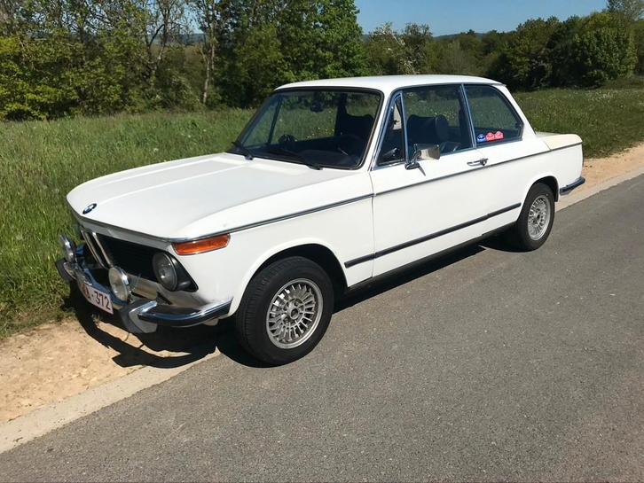 BMW 2002 LOT de 2 VOITURES, Auto's, BMW, Particulier, Overige modellen, Benzine, Euro 1, Overige carrosserie, 2 deurs, Handgeschakeld