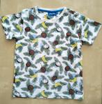Zomerse witte t-shirt kokosnoten/bananen Someone, maat 128, Verzenden, Zo goed als nieuw, Someone, Shirt of Longsleeve