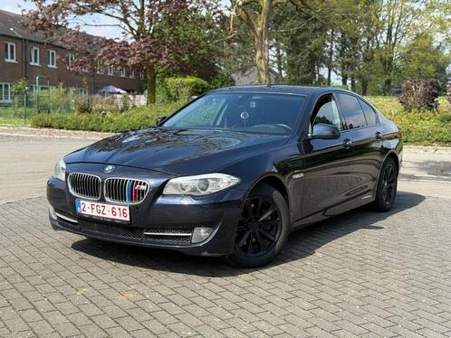 Bmw série 5 f10, Auto's, BMW, Particulier, 5 Reeks, Diesel, Euro 5, Berline, 5 deurs, Handgeschakeld, Blauw, Zwart, Leder, Achterwielaandrijving